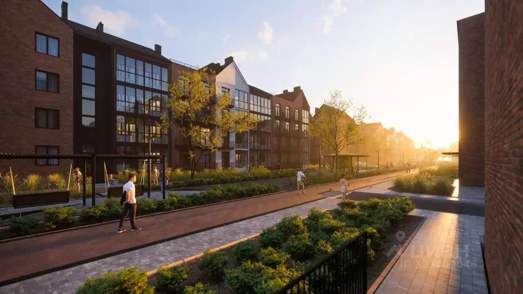 1-к кв. Калининградская область, Гурьевский муниципальный округ, пос. ... - Фото 2