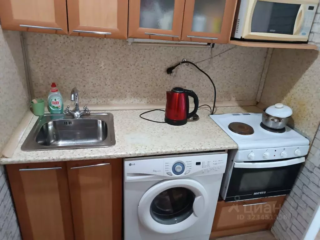 2-к кв. Татарстан, Казань ул. Аделя Кутуя, 8а (26.0 м) - Фото 2