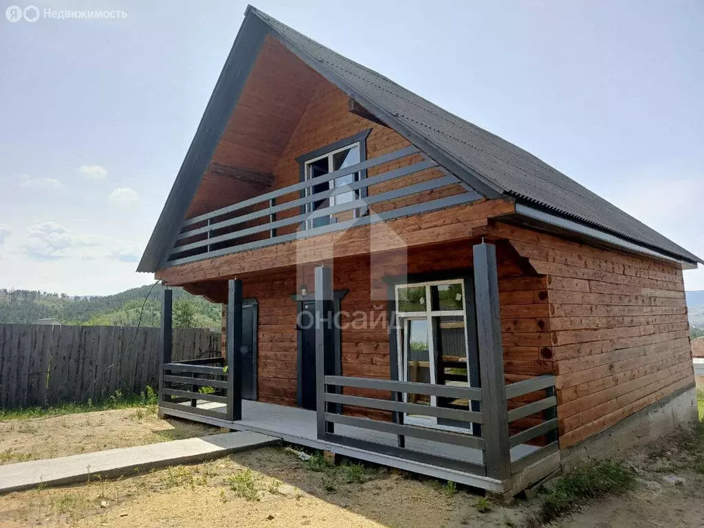 Дом в село Нижний Саянтуй, ДНТ Багульник, 2-й квартал, 503 (140 м) - Фото 0