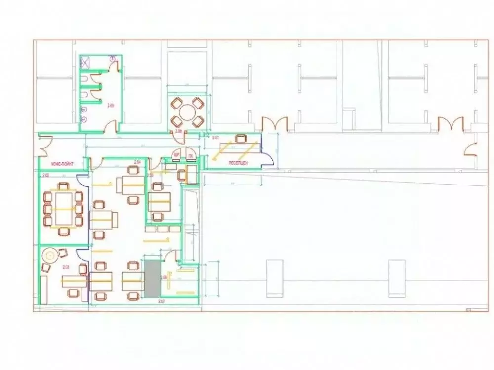Офис в Москва 1-й Красногвардейский проезд, 22 (235 м) - Фото 2
