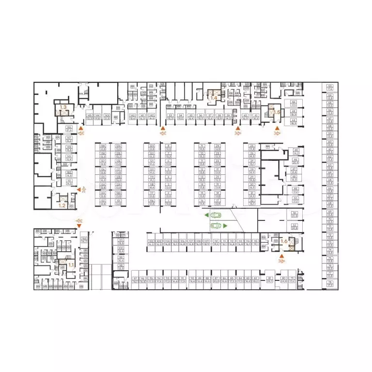 Машиноместо, 25 м - Фото 1