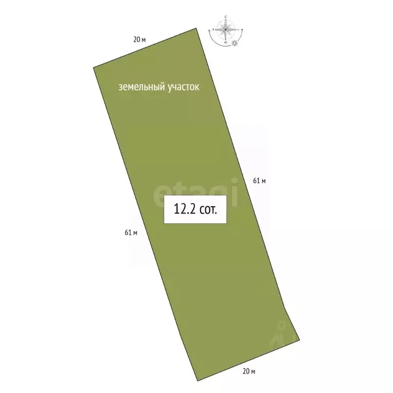 Участок в Алтай, Майминский район Р-256 Чуйский тракт, 493-й км (12.22 ... - Фото 1