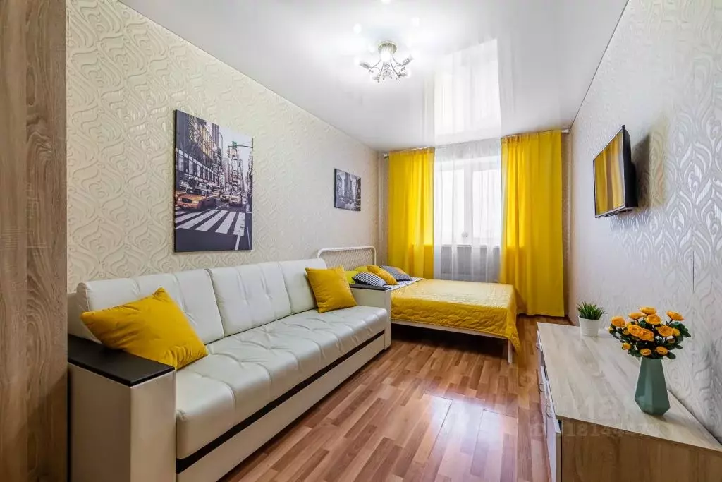 1-к кв. Татарстан, Казань ул. Четаева, 14а (45.0 м) - Фото 1