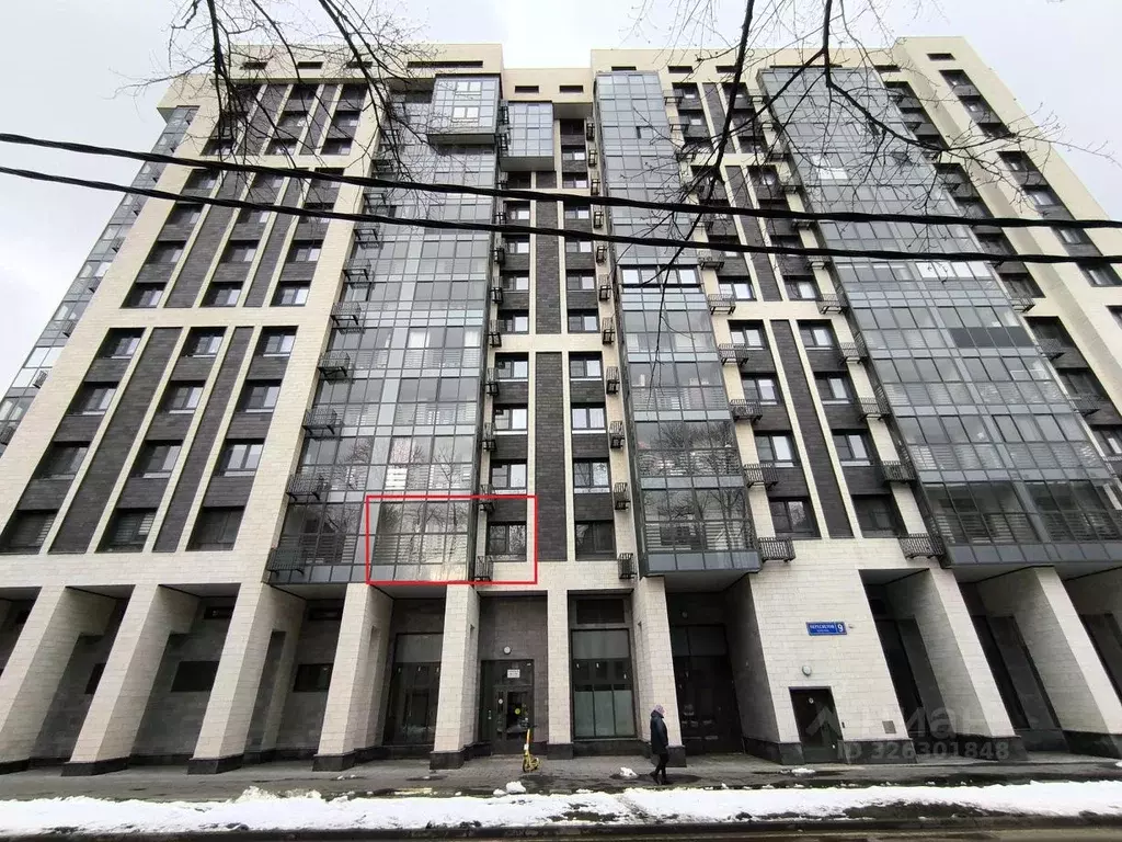 1-к кв. Москва пер. Пересветов, 9 (39.4 м) - Фото 2