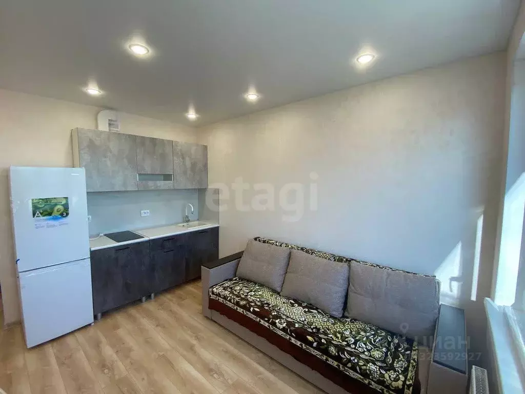 Студия Тюменская область, Тюмень ул. Лесопарковая, 1к1 (25.0 м) - Фото 2