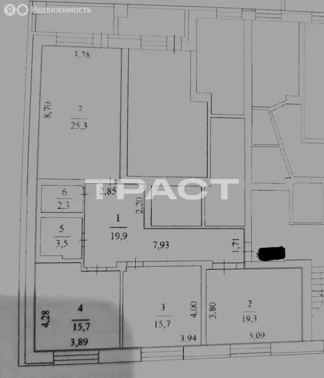 3-комнатная квартира: Воронеж, улица 60-летия ВЛКСМ, 25 (101.7 м) - Фото 1