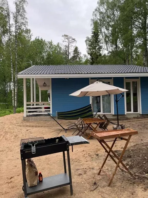 Дом в Ленинградская область, Выборгский район, Рощинское городское ... - Фото 1