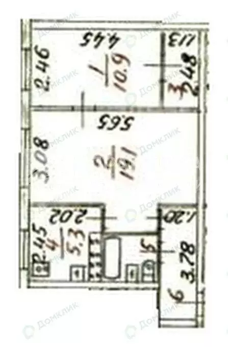 2-комнатная квартира: Пушкино, Московский проспект, 19 (45.5 м) - Фото 2