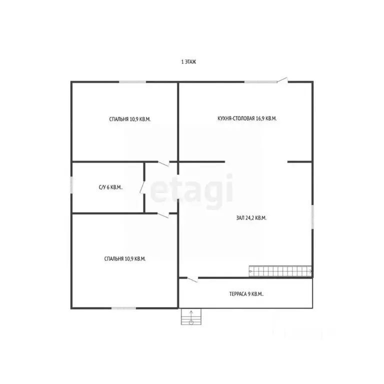 Дом в Адыгея, Майкопский район, Краснооктябрьское с/пос, Садовый хут. ... - Фото 2