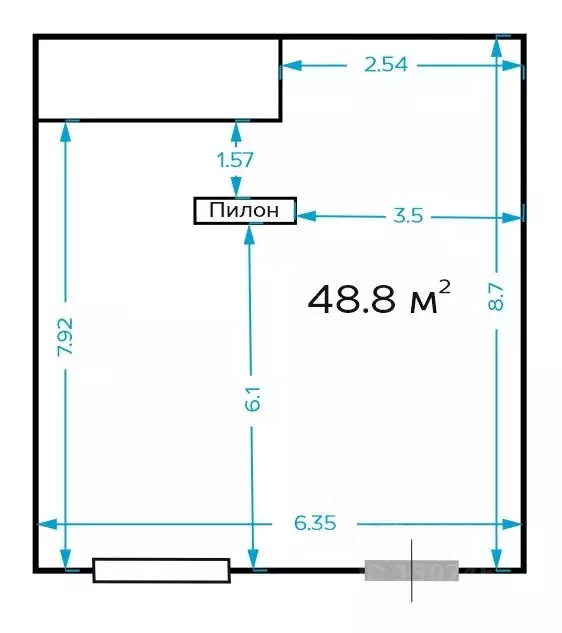 Помещение свободного назначения в Московская область, Домодедово ... - Фото 2