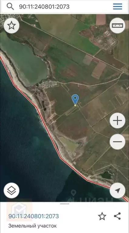 Участок в Крым, Сакский район, с. Штормовое  (6.0 сот.) - Фото 0