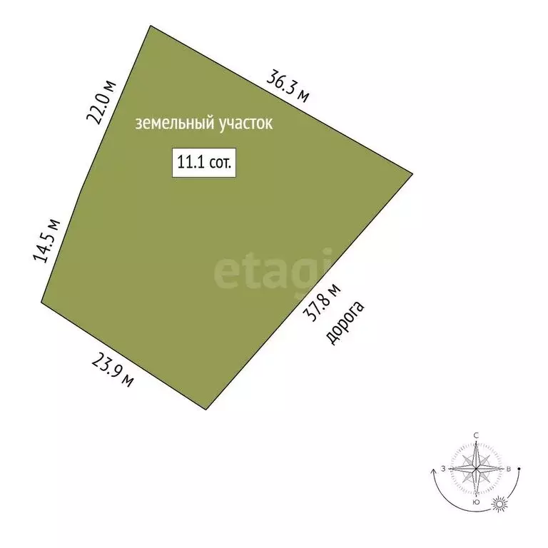 Участок в Тюменская область, Тобольский муниципальный округ, деревня ... - Фото 1