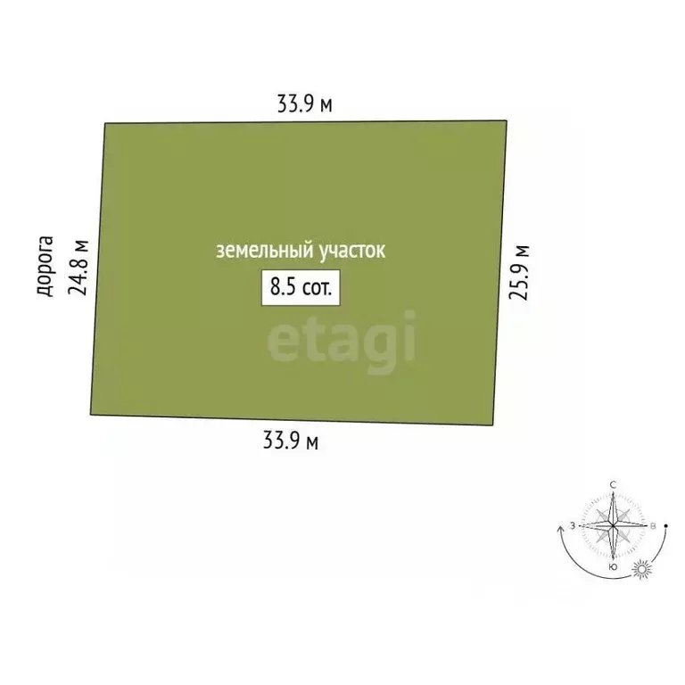 Участок в Крым, Симферопольский район, Урожайновское с/пос, Весна СТ ... - Фото 0