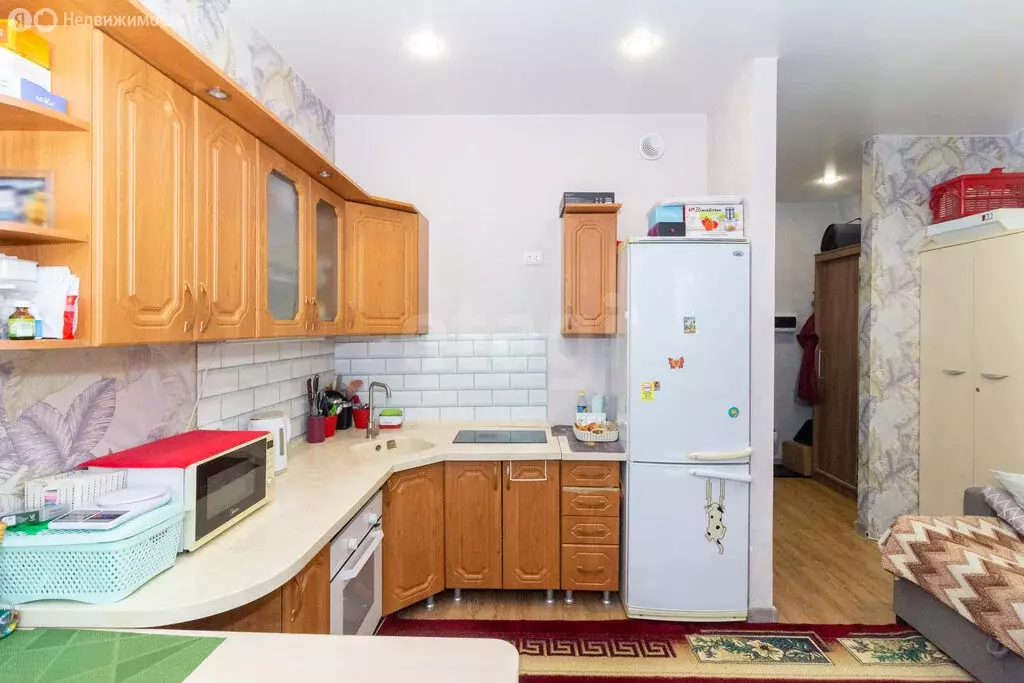 Квартира-студия: деревня Патрушева, улица Александра Пушкина, 10А ... - Фото 2