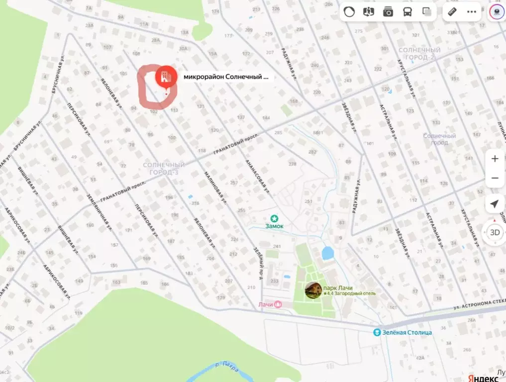 Участок в Москва д. Лужки, Солнечный город-3 мкр, 110 (15.0 сот.) - Фото 2