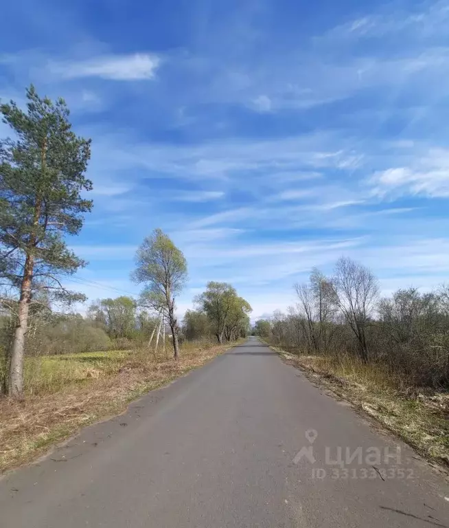 Участок в Новгородская область, Новгородский район, Бронницкое с/пос, ... - Фото 1