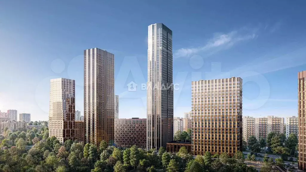 2-к. квартира, 37,3 м, 17/45 эт. - Фото 1
