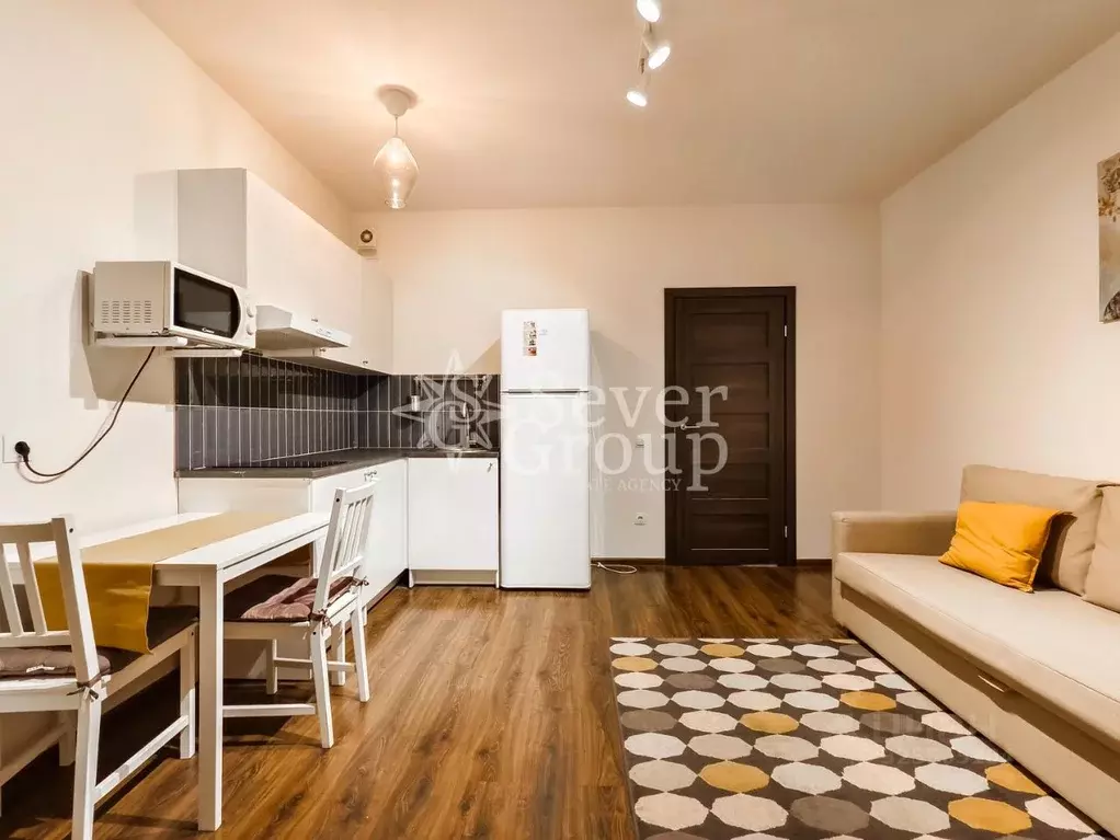 Студия Санкт-Петербург Кузнецовская ул., 58к1 (26.4 м) - Фото 1