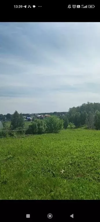 Участок в Новосибирская область, Мошково рп ул. Дорожная, 13 (12.0 ... - Фото 0
