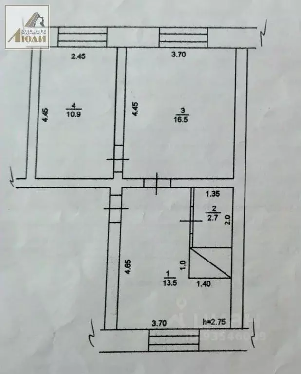 2-к кв. Новосибирская область, Мошковский район, Станционно-Ояшинский ... - Фото 2
