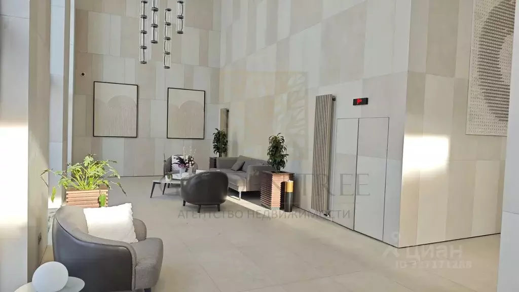 2-к кв. Москва Жилой комплекс остров, 5-й кв-л, 1 (66.7 м) - Фото 2