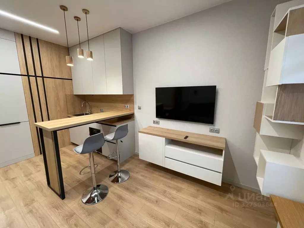 Студия Санкт-Петербург Петровский просп., 9к2 (29.0 м) - Фото 1