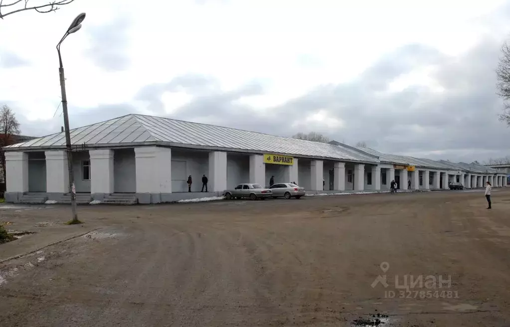 Торговая площадь в Ярославская область, Любим ул. Трефолева, 2/2 (500 ... - Фото 1