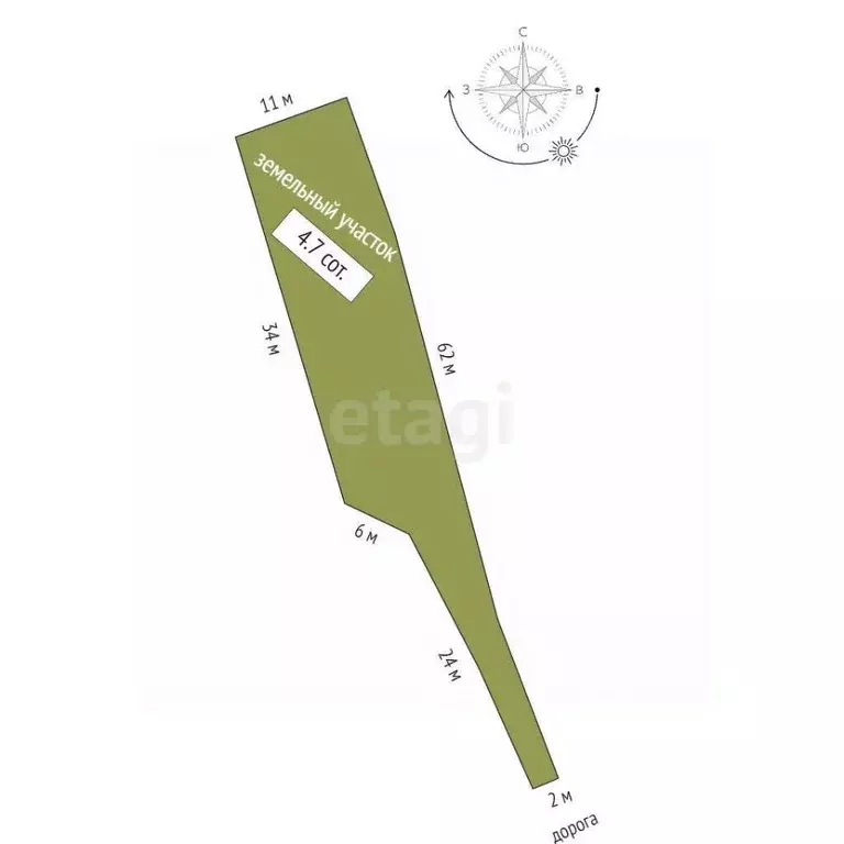 Дом в Ростовская область, Азов Азовский район, ул. Мирошниченко (56 м) - Фото 1