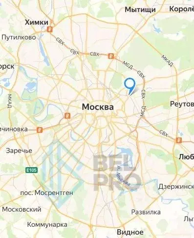 Торговая площадь в Москва Большая Семеновская ул., 20 (41 м) - Фото 1