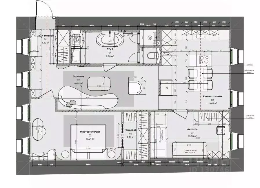 3-к кв. Москва Цветной бул., 25С1 (90.0 м) - Фото 1