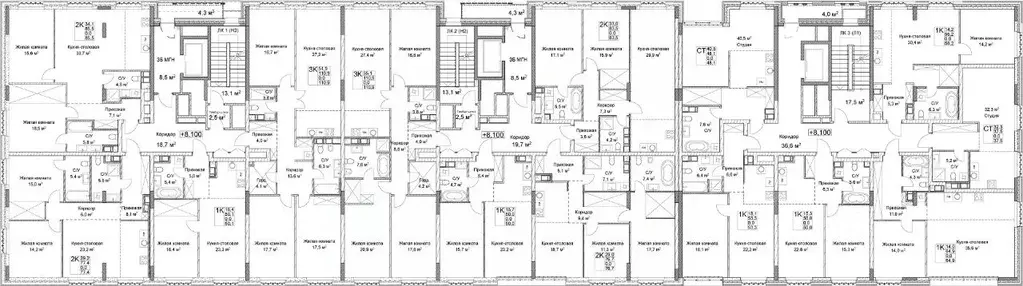 3-к кв. Нижегородская область, Нижний Новгород Ильинская ул. (110.9 м) - Фото 2