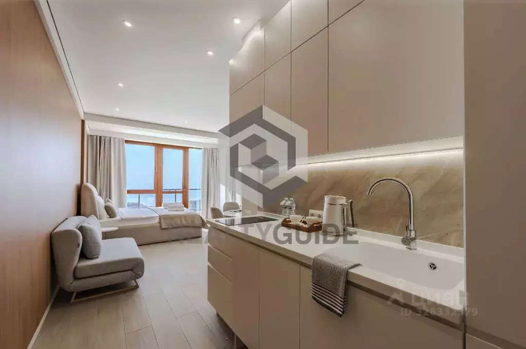 Свободной планировки кв. Краснодарский край, Сочи Культурное Уч-Дере ... - Фото 1