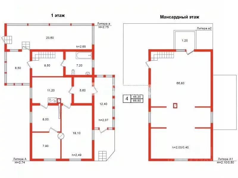 Дом в Ленинградская область, Гатчинский район, д. Руново 11 (67 м) - Фото 1
