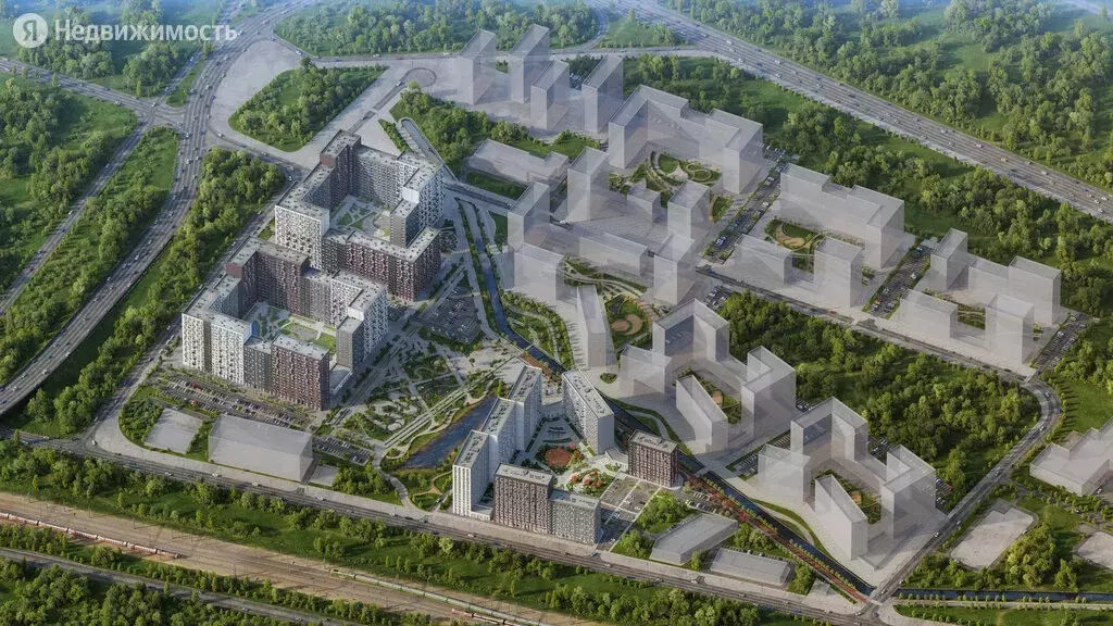 2-комнатная квартира: САО, Молжаниновский район, жилой комплекс . - Фото 1