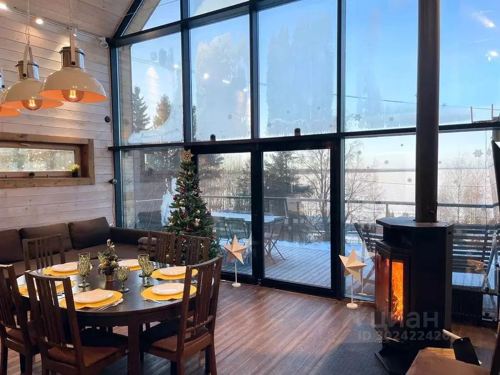 Дом в Карелия, Пряжинский район, Эссойльское с/пос, пос. Сяпся ул. ... - Фото 2