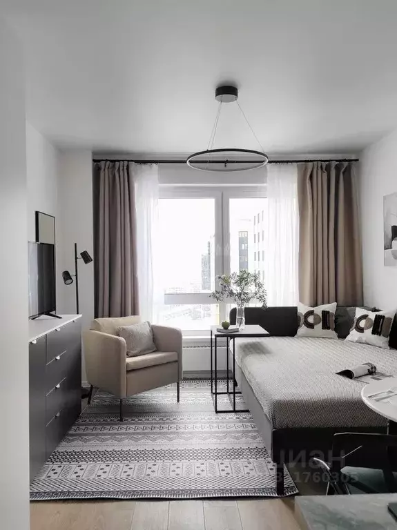 Студия Москва Кронштадтский бул., 8к1 (20.0 м) - Фото 1