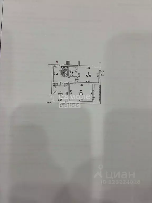 2-к кв. Москва проезд Черепановых, 10 (58.4 м) - Фото 2