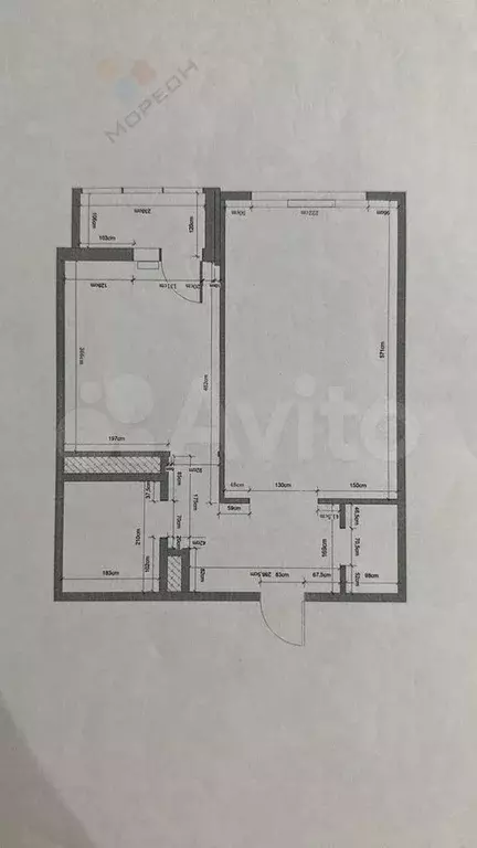 1-к. квартира, 41,6 м, 16/20 эт. - Фото 0
