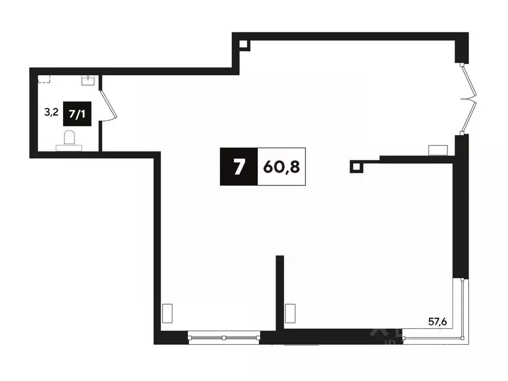 Помещение свободного назначения в Краснодарский край, Краснодар ул. ... - Фото 1