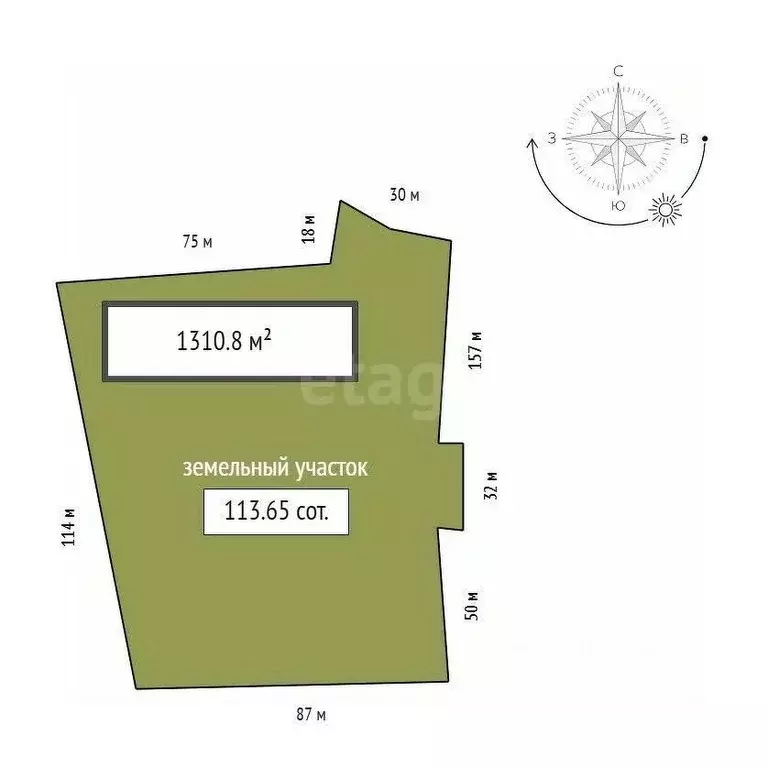 Склад в Красноярский край, Емельяновский муниципальный округ, пос. ... - Фото 2