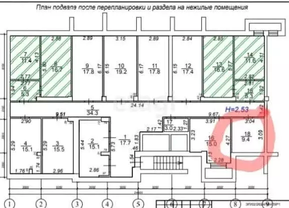 Помещение свободного назначения (9.4 м) - Фото 0