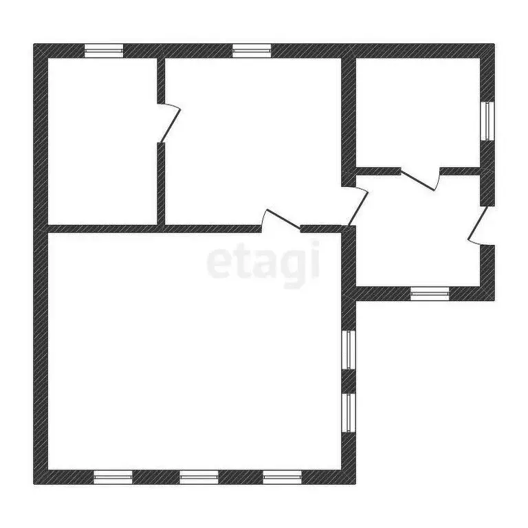 Дом в село Верхопенье, Заречная улица (60 м) - Фото 1