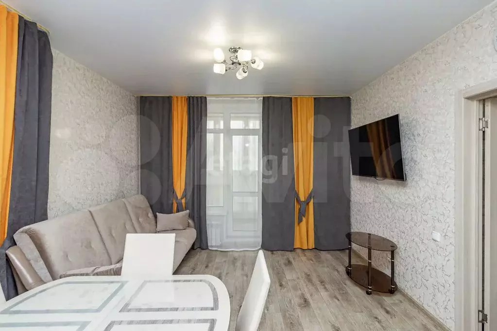 2-к. квартира, 55,5 м, 4/16 эт. - Фото 1