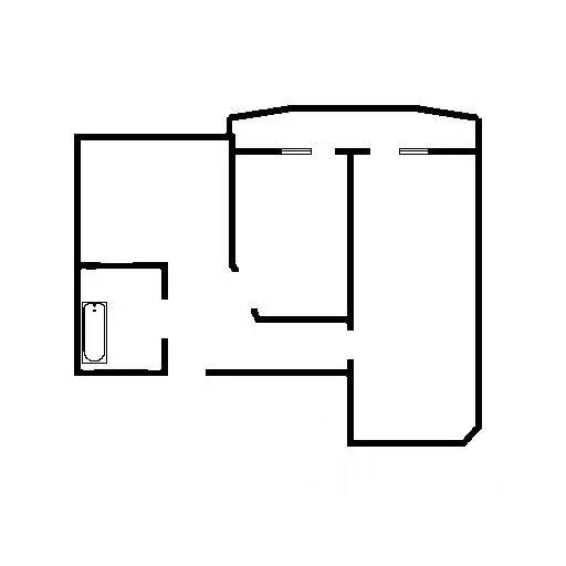 2-к кв. Ленинградская область, Мурино Всеволожский район, Оборонная ... - Фото 2