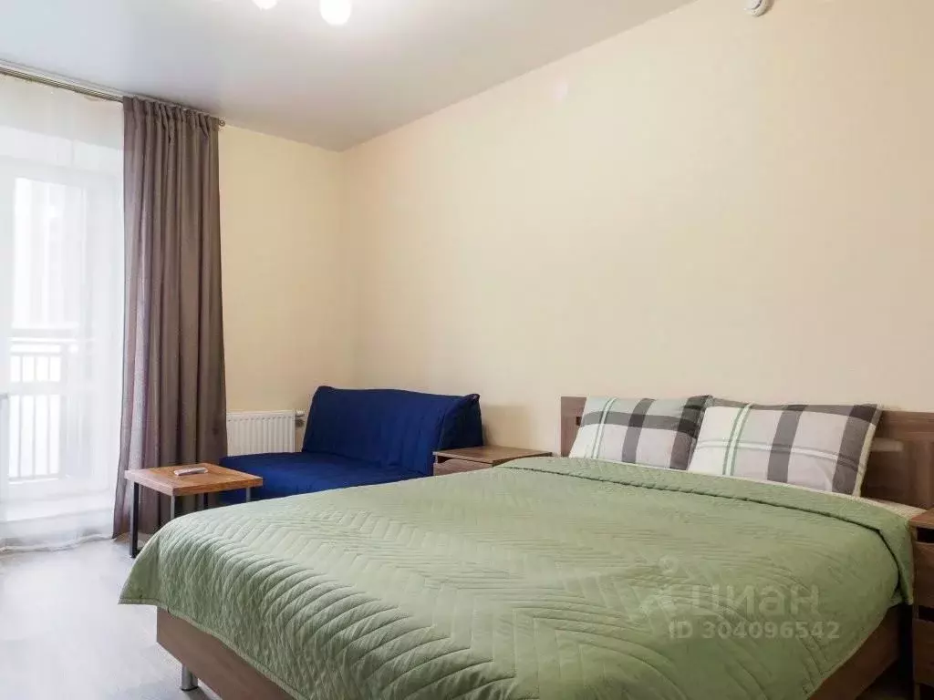 1-к кв. Татарстан, Казань проезд Созидателей, 9 (30.0 м) - Фото 1