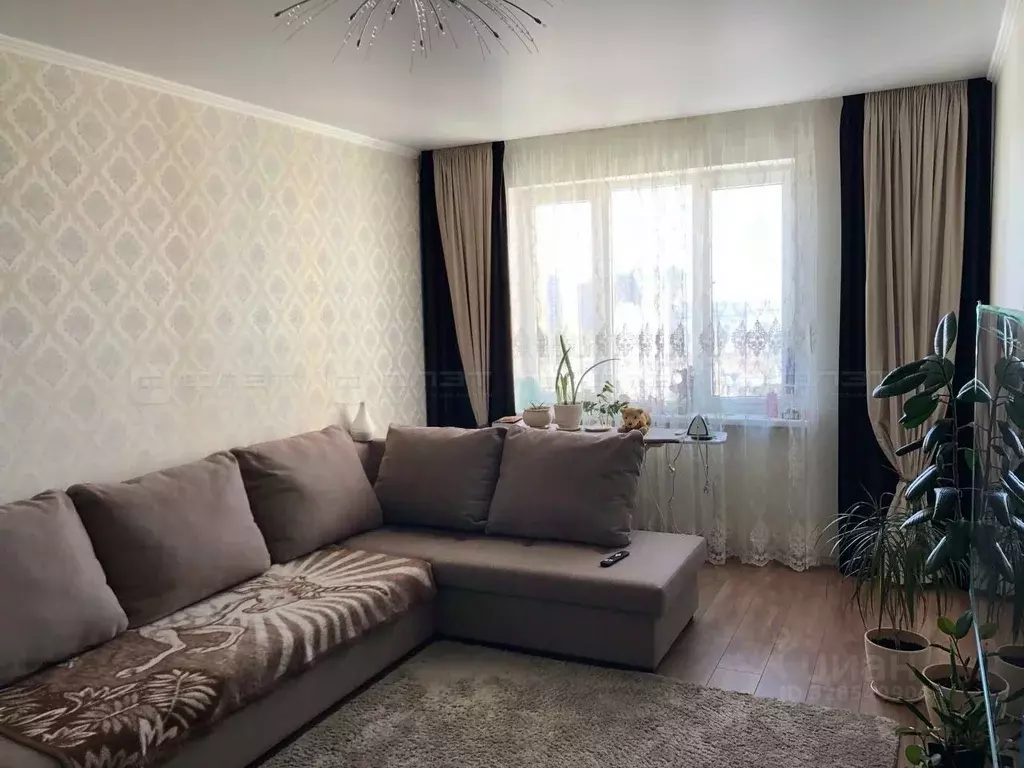 1-к кв. Татарстан, Казань ул. Павлюхина, 110Г (43.0 м) - Фото 1