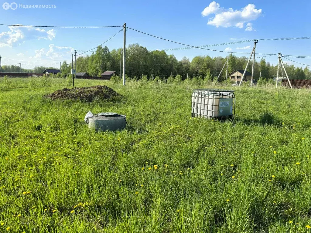 Участок в Вологодский муниципальный округ, деревня Елгино (15 м) - Фото 1