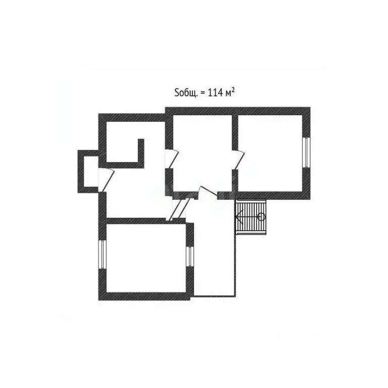 Дом в Брянская область, Комаричи рп пер. Кирова (114 м) - Фото 1