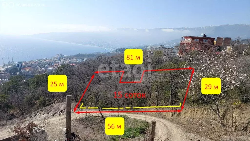 Участок в Восход, улица Авроры (15 м) - Фото 1