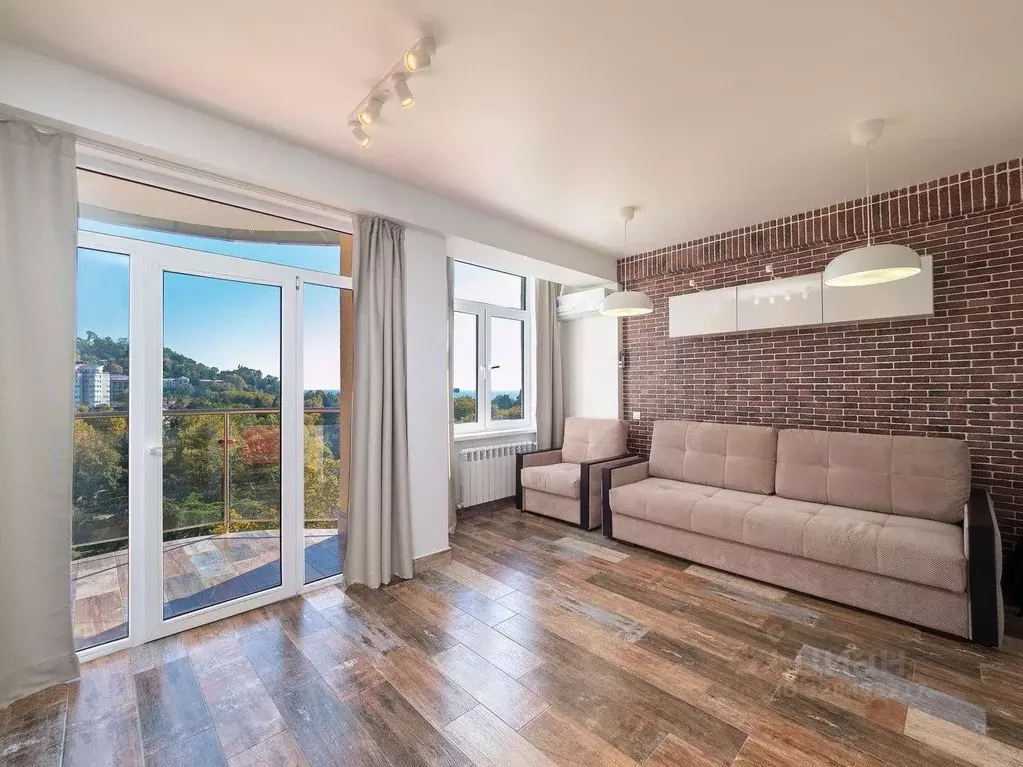 Студия Краснодарский край, Сочи Привольный пер., 8/1 (29.5 м) - Фото 2